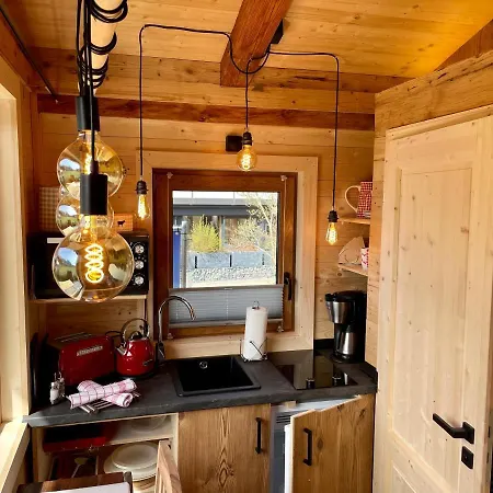 Tiny House Singer - Contactless Check-in - Sauna Alpesi faház Ehenbichl