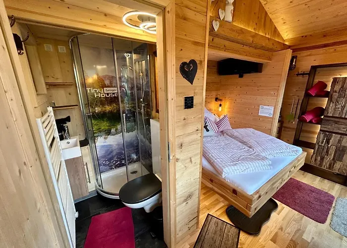 Tiny House Singer - Contactless Check-in - Sauna Ehenbichl